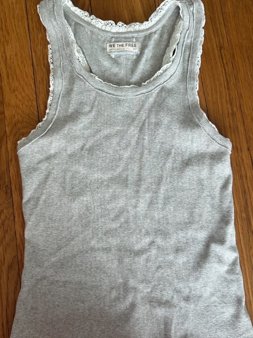 We The Free | Free People | ROWAN TANK with Lace Trim